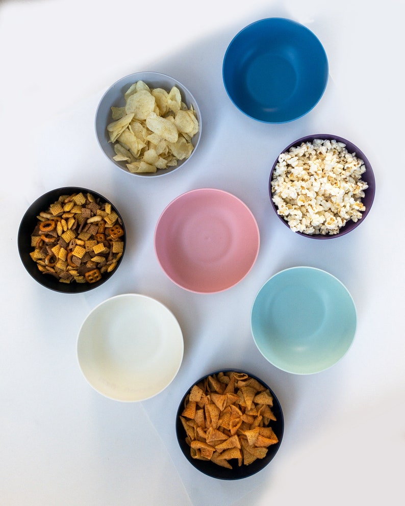 Personalized Plastic Snack Bowl Etsy