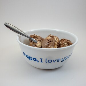 Personalized Ice cream Bowl image 3