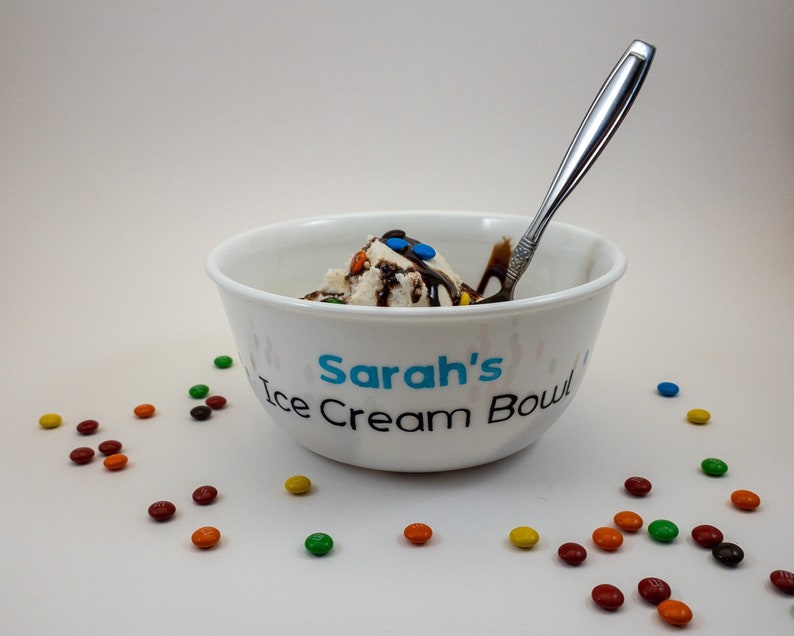 Personalized Ice cream Bowl image 2