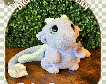 Fairy Dragon Digital PDF Crochet Pattern