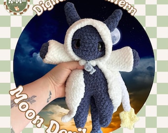 Moon Devil Crochet Pattern REDMILLSCROCHET OFFICIAL
