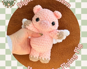 Hamlet the Flying Pig REDMILLSCROCHET OFFICIAL