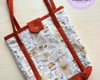 Bright Mushroom Market Bag