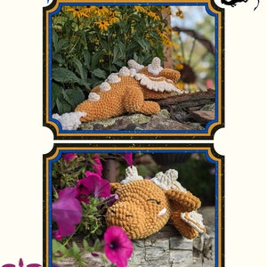 Sleeping Baby Dragon Crochet Pattern image 8