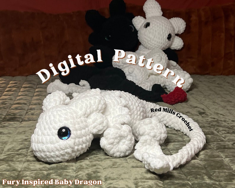 Fury Inspired Dragon Pattern bundle image 5