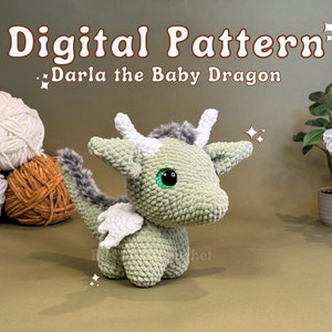 Darla the Baby Dragon OFFICIAL Pattern