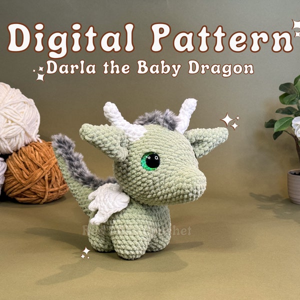 Darla the Baby Dragon OFFICIAL Pattern