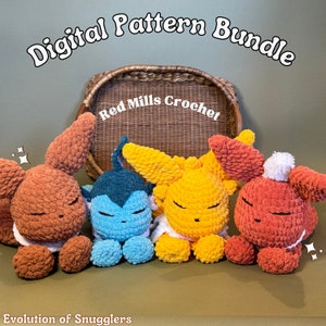 Evolution of Fox Snugglers Pack 1 Digital Pattern Bundle