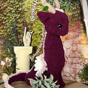 Celeste the Dragon crochet pattern