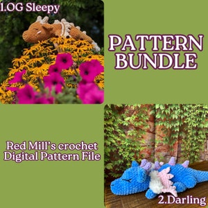 BUNDLE Baby Dragons Crochet Patterns