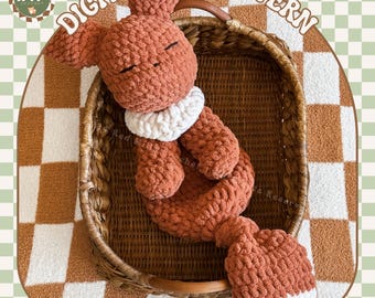 Evelyn the Snuggle fox Digital pattern
