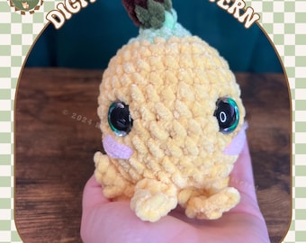 Banana Squid Crochet Pattern