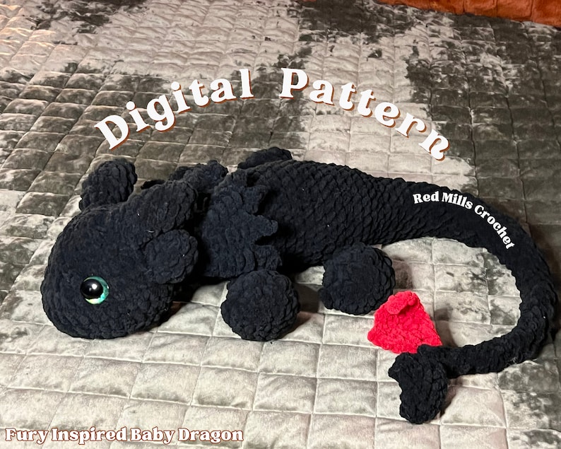 Fury Inspired Dragon Pattern bundle image 6