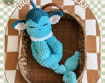 Victoria the Water fox Snuggler Digital pattern