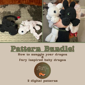 Fury Inspired Dragon Pattern bundle!