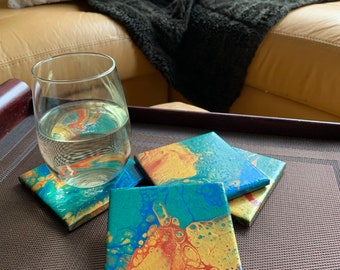 4 Coaster Set