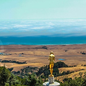 Breathtaking Hearst Castle Lookout Photographic Print