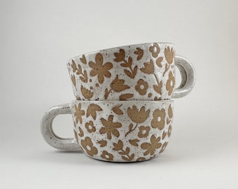 Petal Mugs - small print