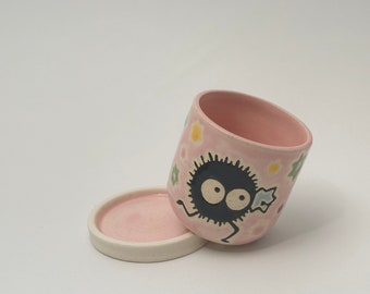 Mini Soot Sprite Planter - Pink