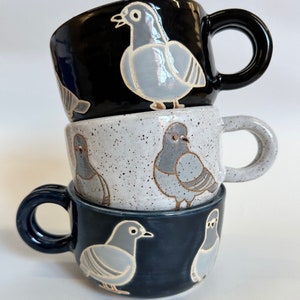 Pigeon Mugs