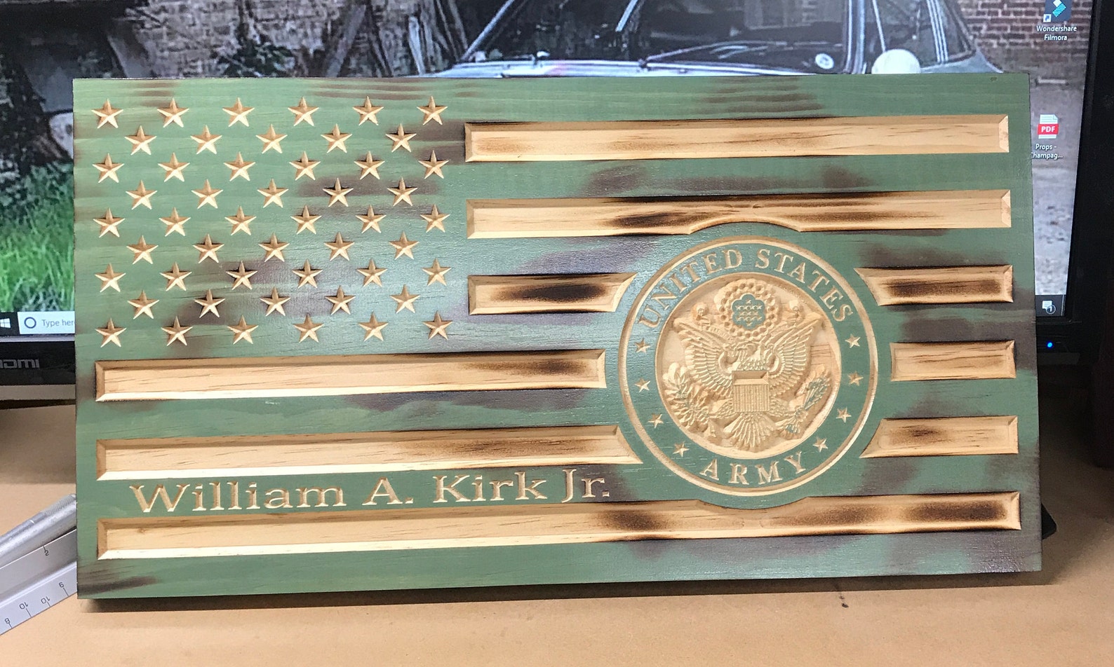 Mini banderas banderas de logotipo bandera de los Estados | Etsy