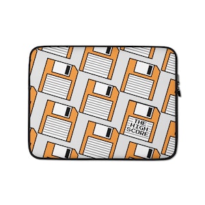 Floppy Disk The High ScoreLaptop Sleeve