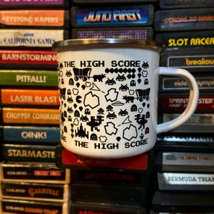 8-Bit Enamel Mug