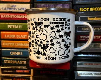 Taza de esmalte de 8 bits