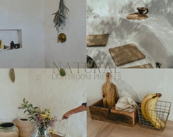 Natural Lightroom mobile and desktop presets |blogger presets |neutral presets |interior presets |instagram presets |warm presets |creamy