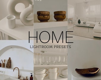 Interior Lightroom mobile and desktop presets |natural presets |white presets |clean presets |bright presets |home presets |cream presets