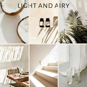 light and airy Lightroom presets |Blogger presets |Instagram presets |bright presets |no filter preset |product presets |desktop and mobile