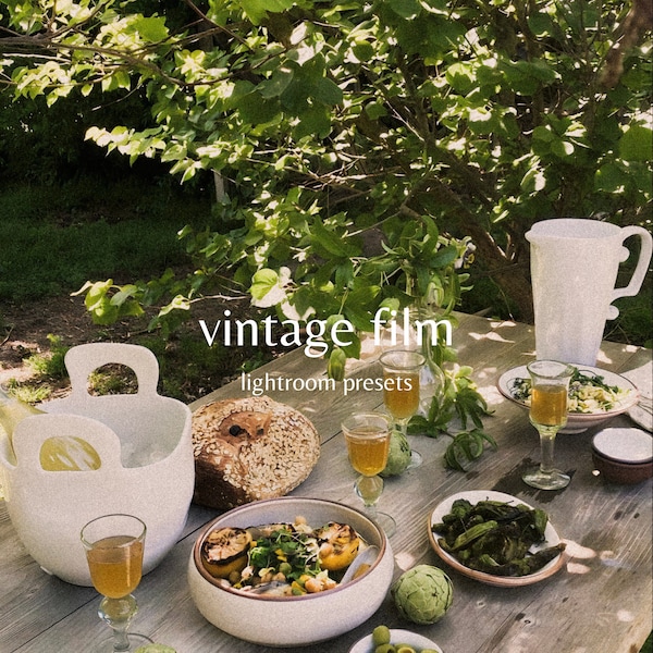 Vintage Film Lightroom mobile and desktop presets |warm presets |summer presets |European presets |muted presets |vintage presets |moody