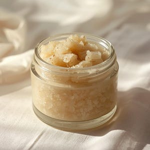 Exfoliating Sugar Body Scrub – Natural Coconut & Almond Oil | Handmade Spa Skincare Gift