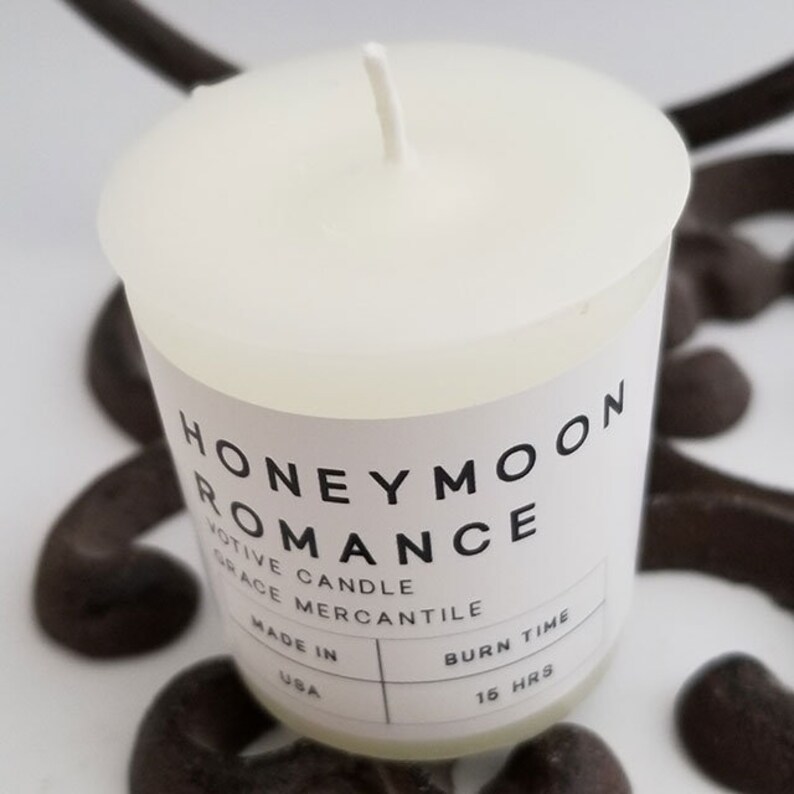 Votive Candles Honeymoon Romance 4 PACK Etsy