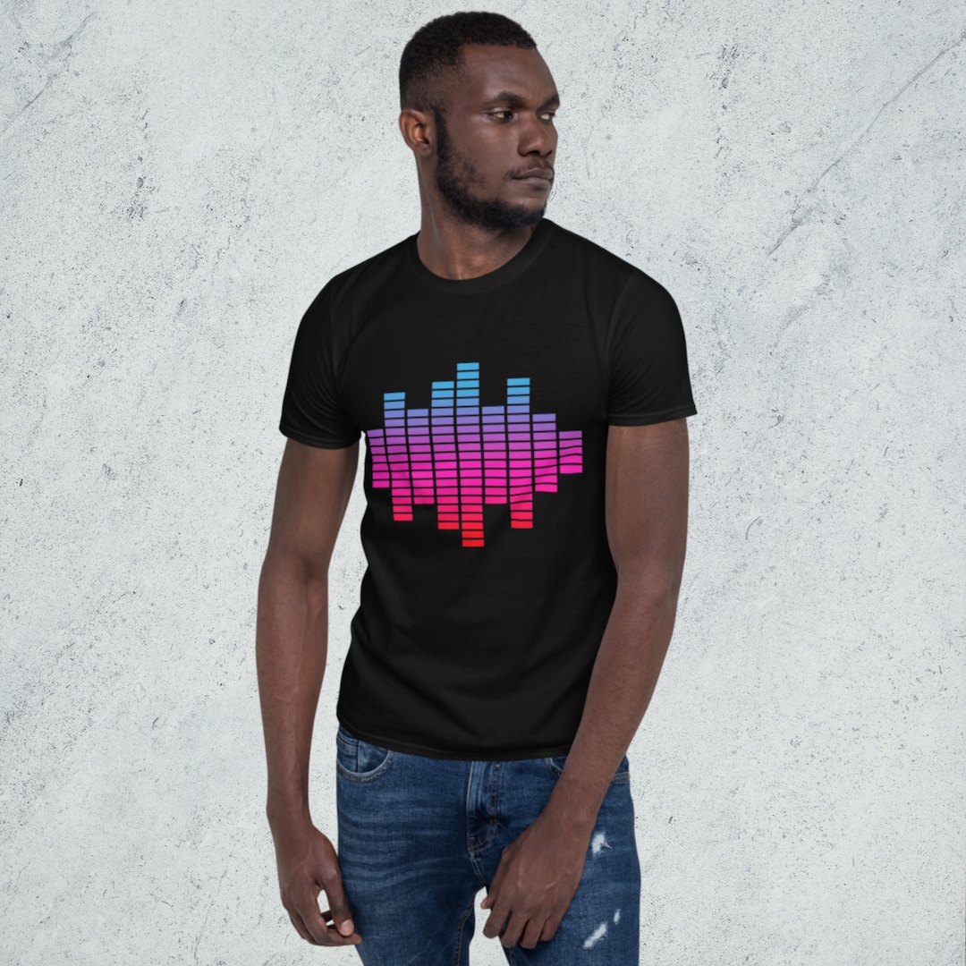 Sound Wave T-shirts Mens T-shirt Music T Shirt Soundwave - Etsy