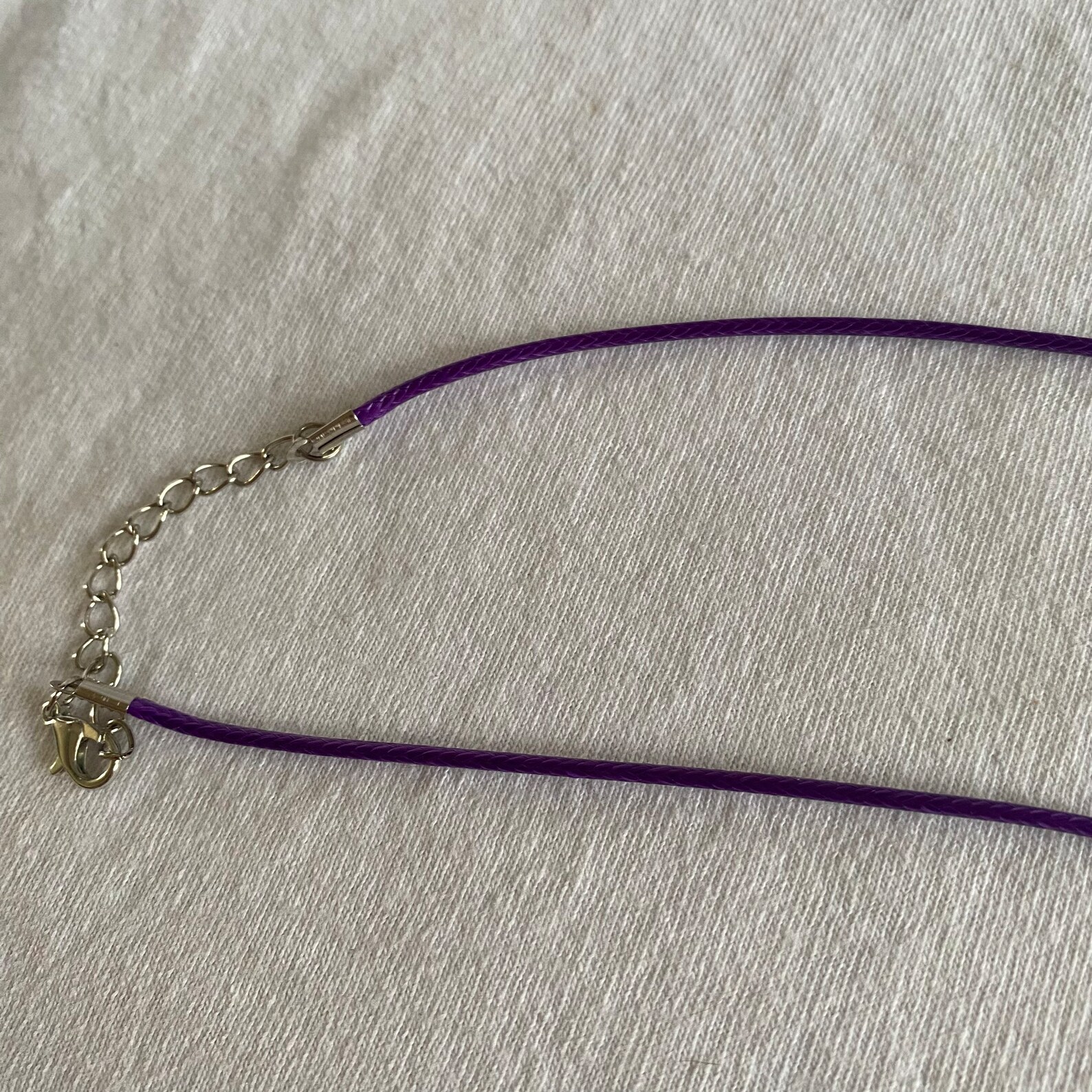 Purple Beaded Butterfly Choker main image 1