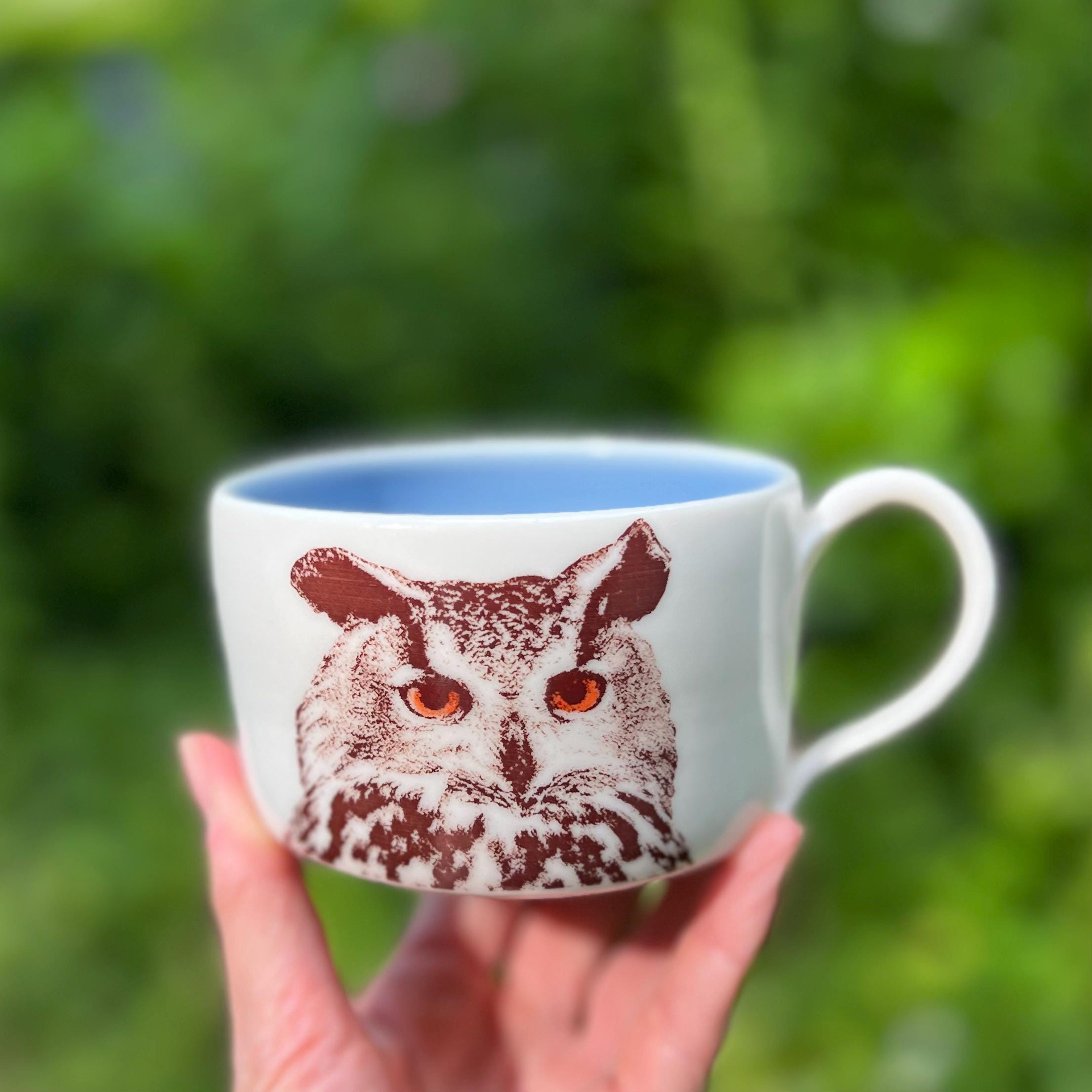 Handmade Ceramic Flaco -The-Owl Mug
