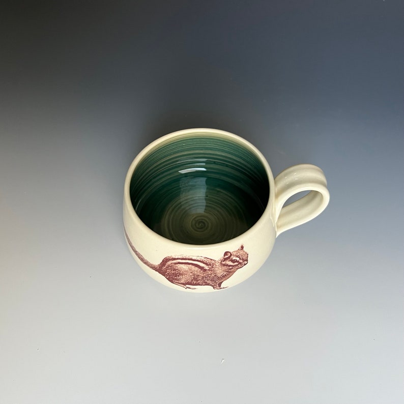 Handmade Ceramic Chipmunk Mug image 5