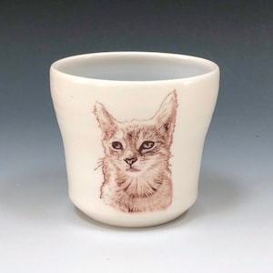 Kitten Cortado Cup or Mini Tumbler