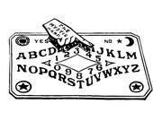 Vintage Spirit Board Vector Clipart | Talking Board Ouija Fortune-Telling Occult Mystic Psychomancy Halloween Instant Download SVG PNG JPG