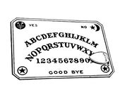 Vintage Ouija Board Vector Clipart | Talking Board Fortune-Telling Occult Mystic Psychomancy Halloween Instant Download SVG PNG JPG