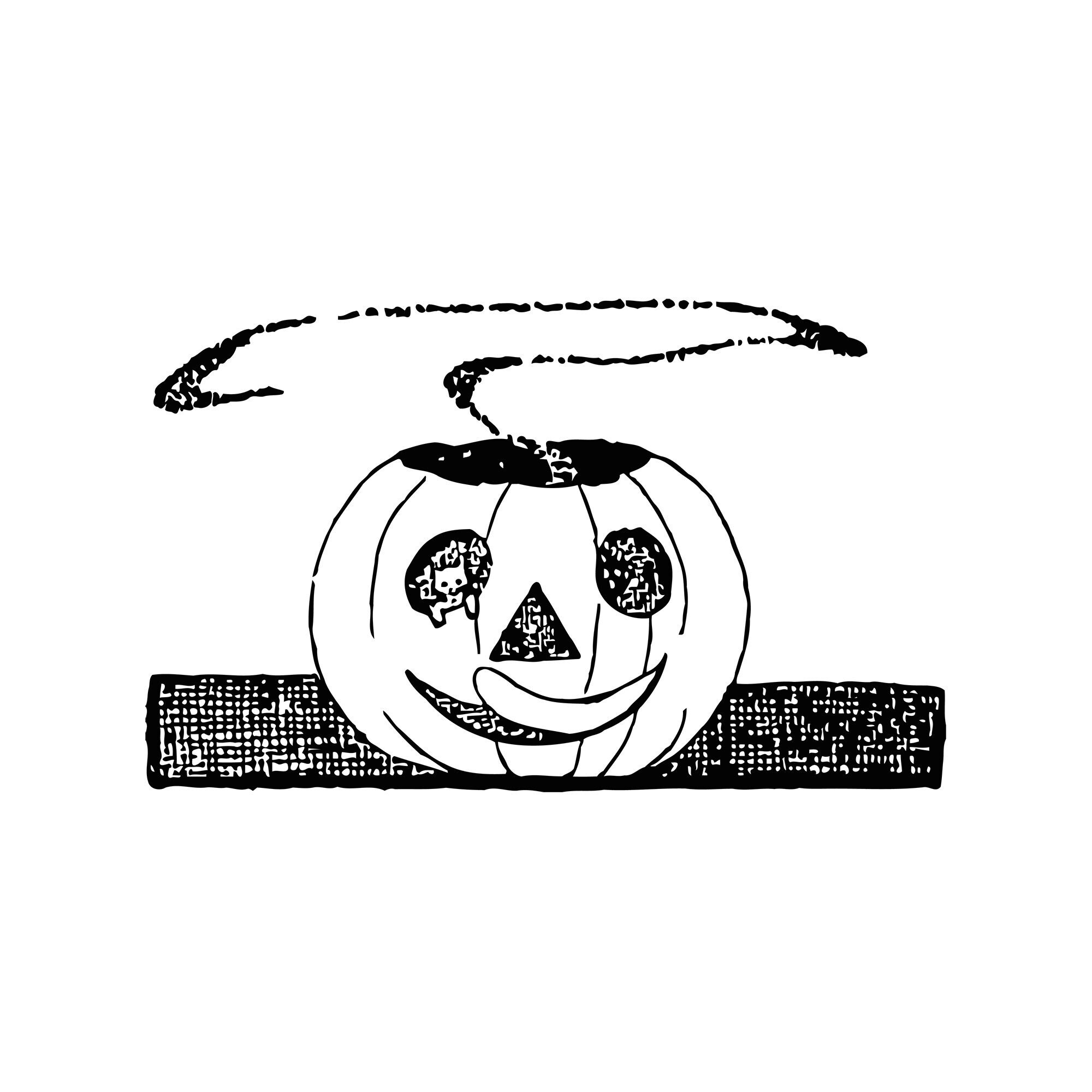Jack O Lantern Clipart Black And White