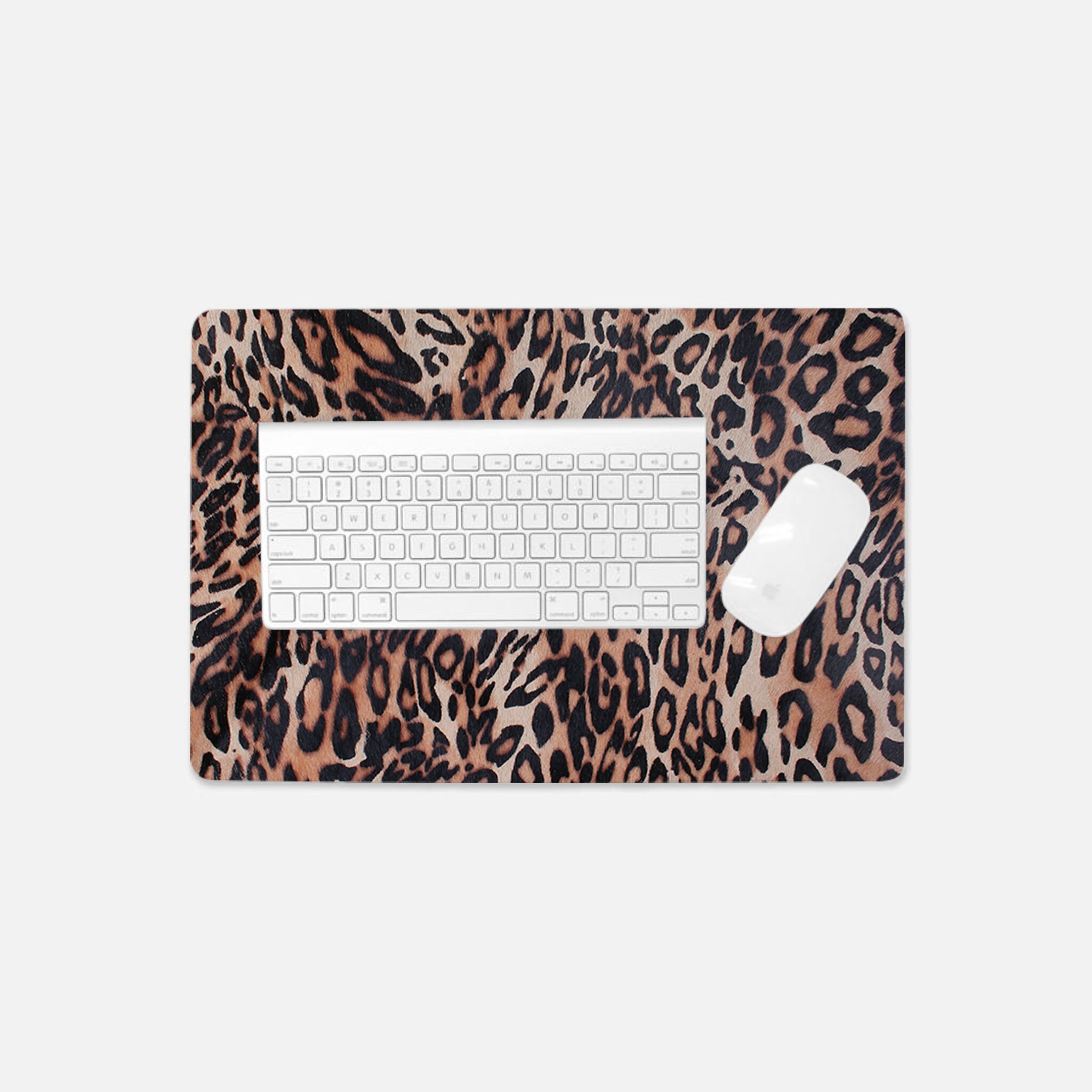 Leopard Print Desk Pad Etsy