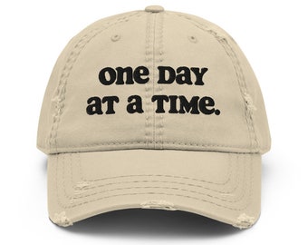 One Day at a Time Hat Beige Khaki