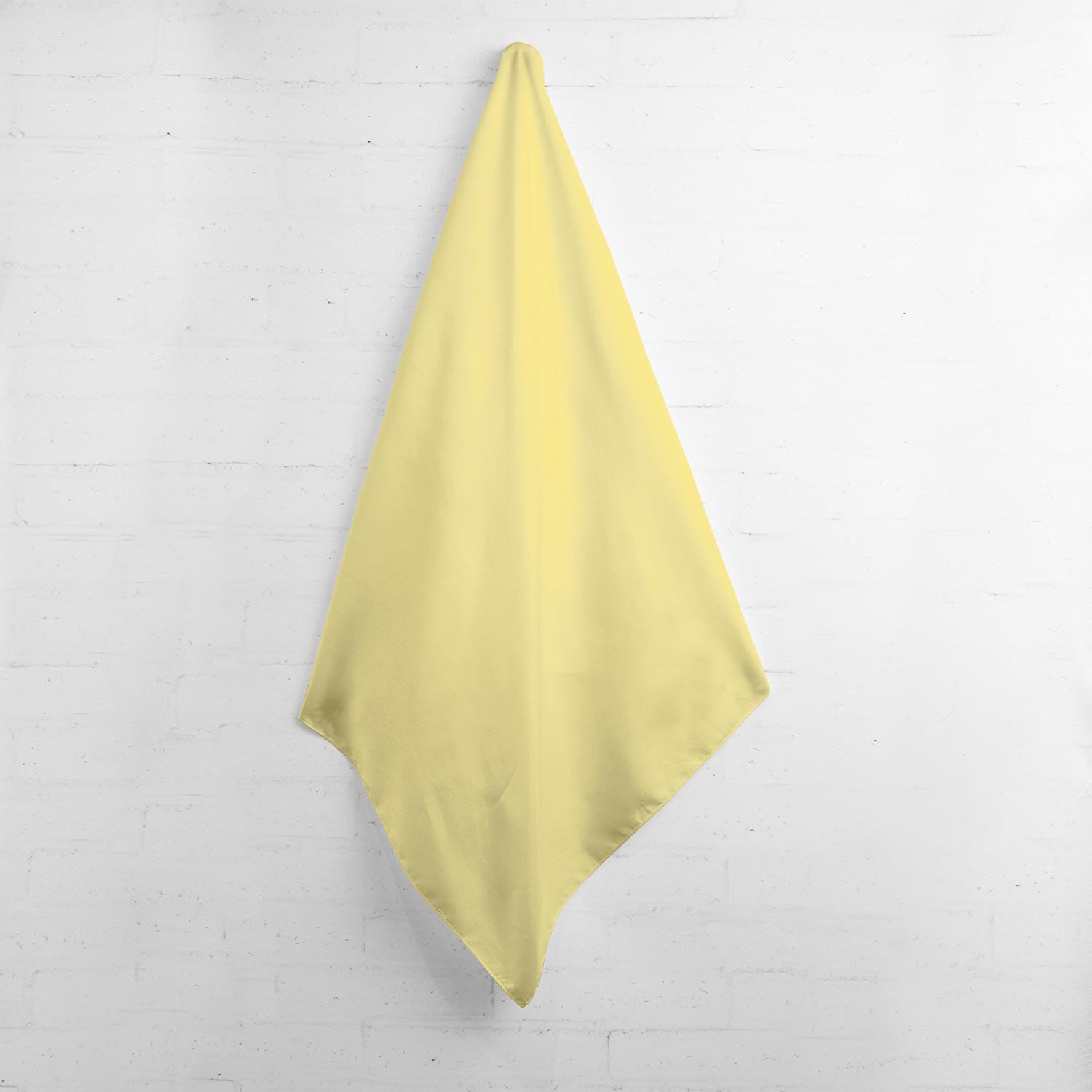Butter Yellow Bandana Scarf - Etsy