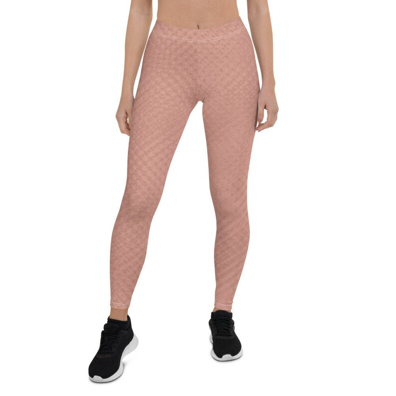 Rose Gold Leggings Etsy