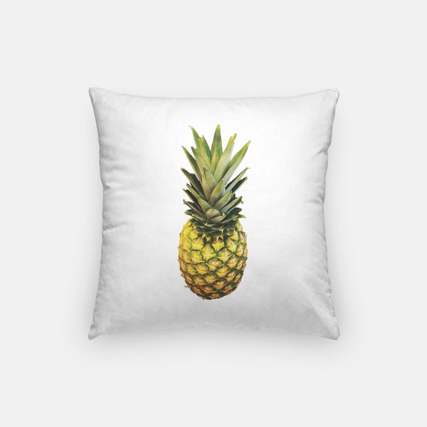 Pineapple Print Pillow Cover - 16 x 16 inches : Freshen up your Home