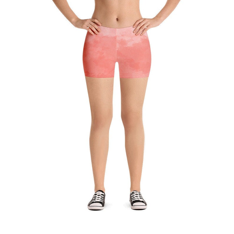 Coral Shorts Workout Apparel