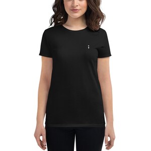 Women's Embroidered Semicolon T-Shirt