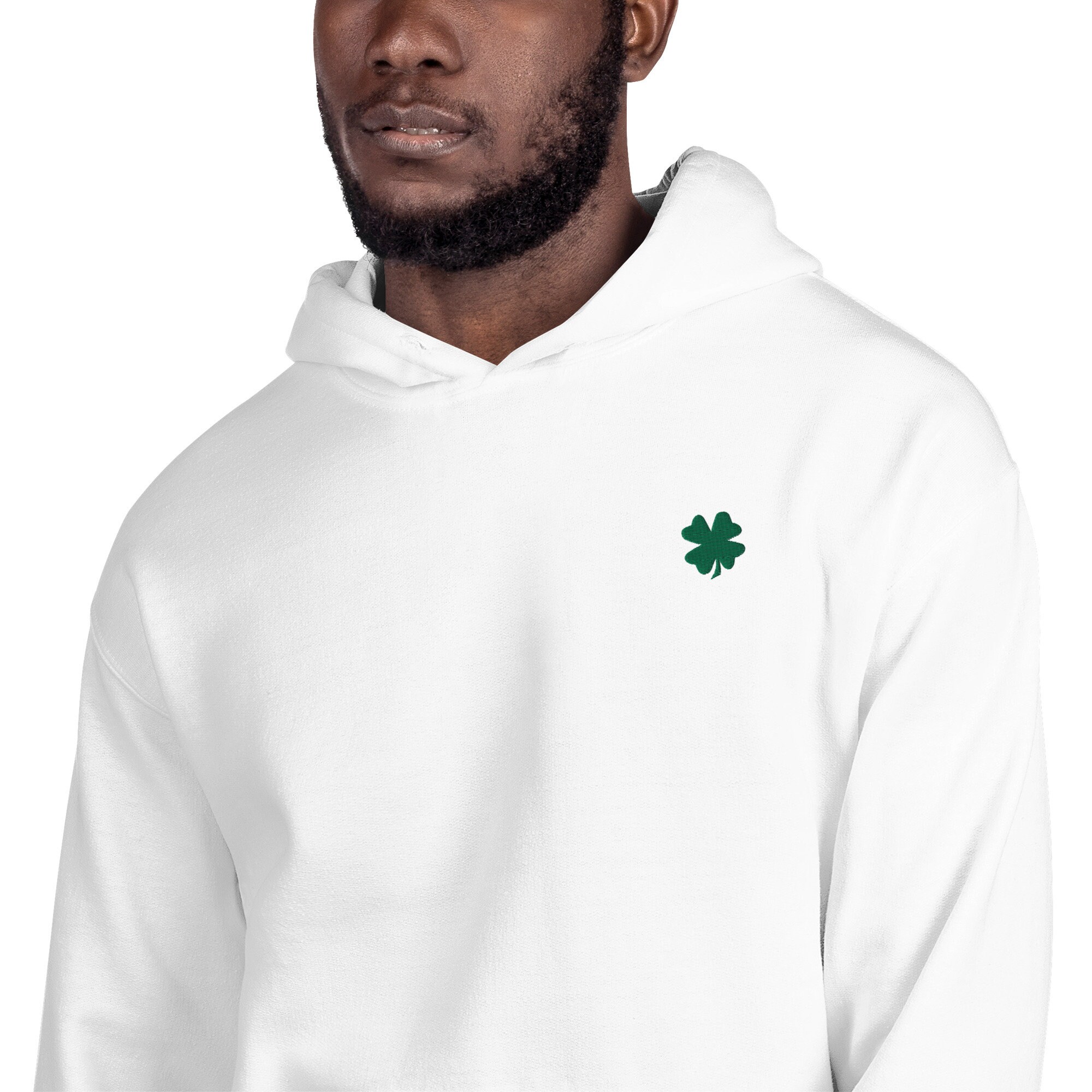 【KOOLOSET】Balloon Clover Embroidered Hood Sweatshirt KOOLOSET】Balloon Clover Embroidered Hood Sweatshirt
